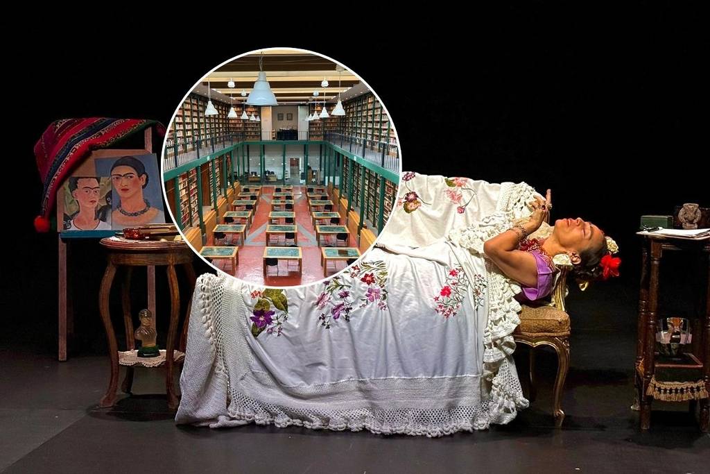 obra de teatro frida kahlo biblioteca méxico