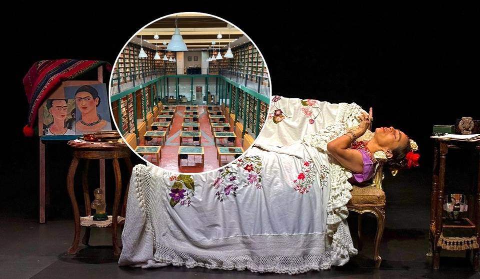 Obra de teatro sobre Frida Kahlo GRATIS: la Biblioteca de México le rinde homenaje con un espectáculo bellísimo