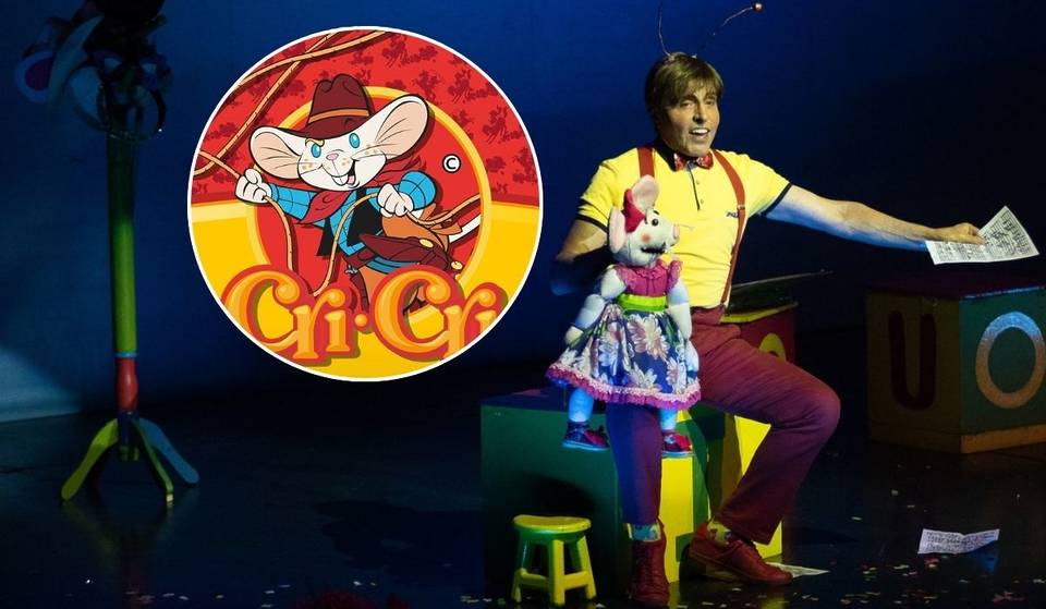 Cri Cri, El Ratón Vaquero and Mario Iván Martínez in this storytelling show: the tribute to El Grillito Cantor returns to Hidalgo Theater.