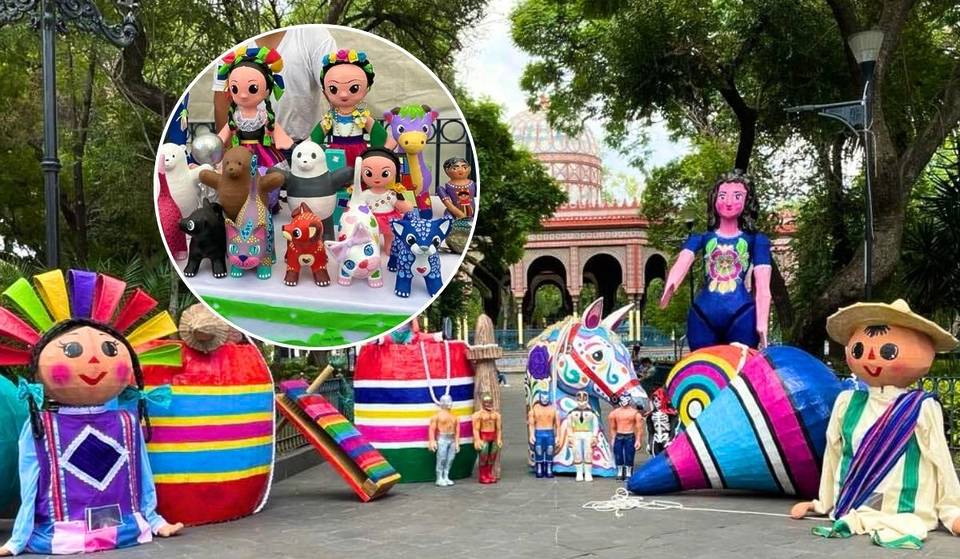 Juguetes de cartón monumentales en este festival de CDMX: una muñeca de 6 metros de altura enamorará en el Kiosco Morisco