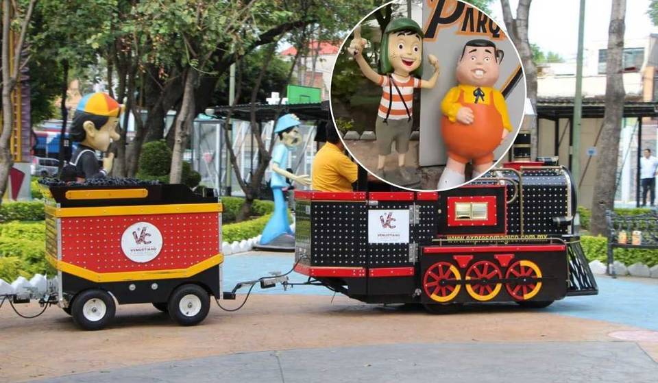 Que bonita vecindad: the park with Chavo del 8 figures is in CDMX, did you already know it?