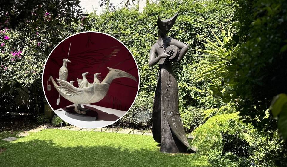 The secret garden with a free exhibition of Leonora Carrington, Siqueiros and Diego Rivera: discover unpublished works and monumental sculptures.