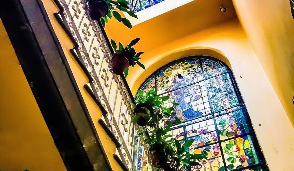 The restaurant located in a palace more than 500 years old that has the best views of the Templo Mayor in CDMX.
