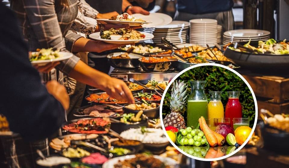 Desayuno buffet con bebida incluida en CDMX: quesadillas al momento, jugos frescos y guisados mexicanos por $265