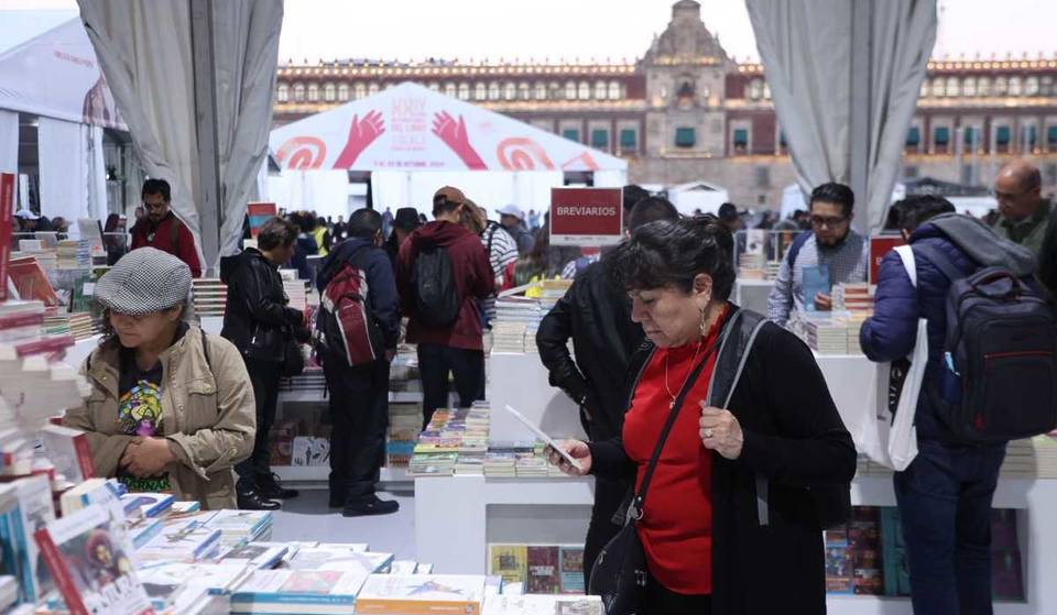 ¡Regresa la Feria Internacional del Libro del Zócalo este fin de semana! Checa todo lo que habrá
