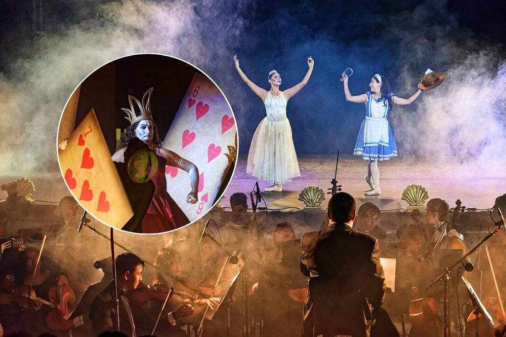ballet alicia en el país de las maravillas con orquesta en vivo