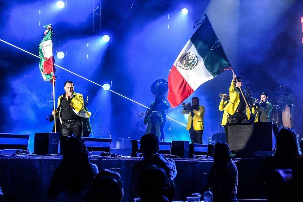Concierto del 15 de septiembre en el Zócalo