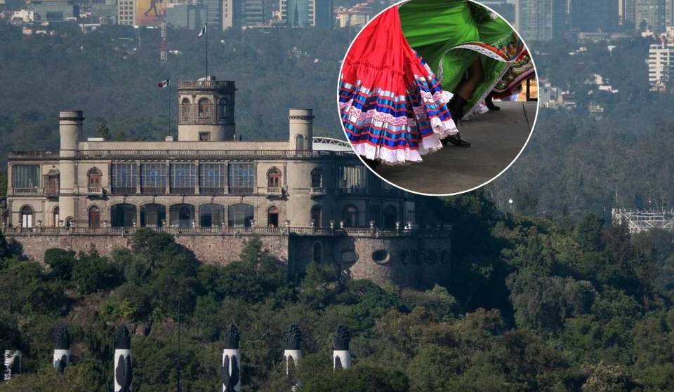Cielito Lindo and more songs that you will hear in this show at Chapultepec Castle.