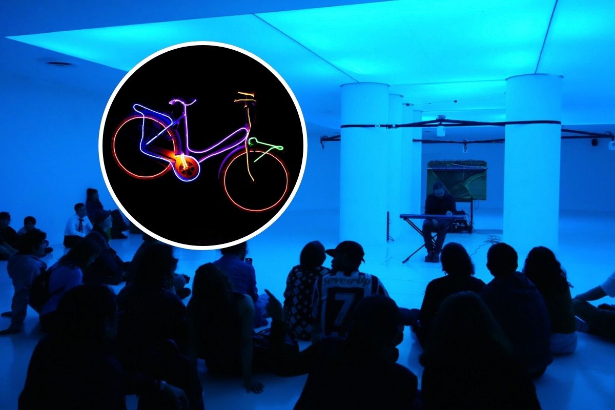 Symphonic bicycles, sound effects and video art for FREE: only in