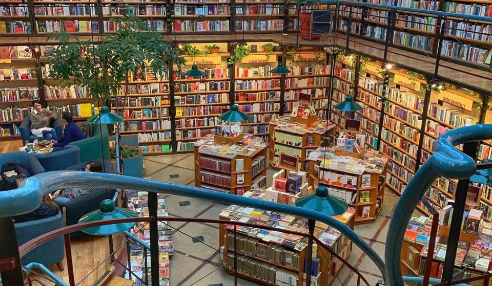 Cafebrería El Péndulo de Polanco es más bonita que algunas librerías de Londres y Nueva York: está en el top 5 de las más bellas en el mundo