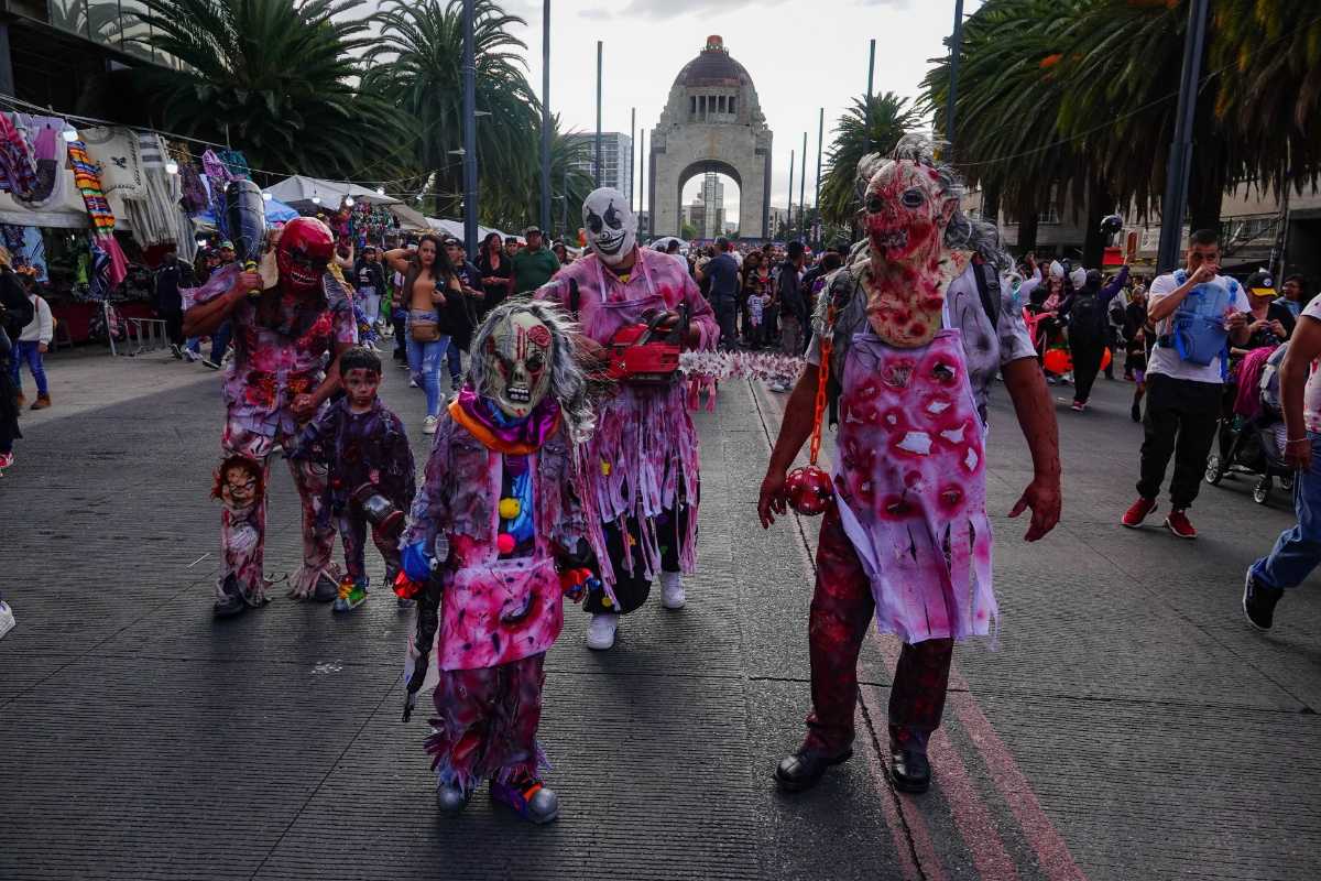 Marcha Zombie en CDMX 2025