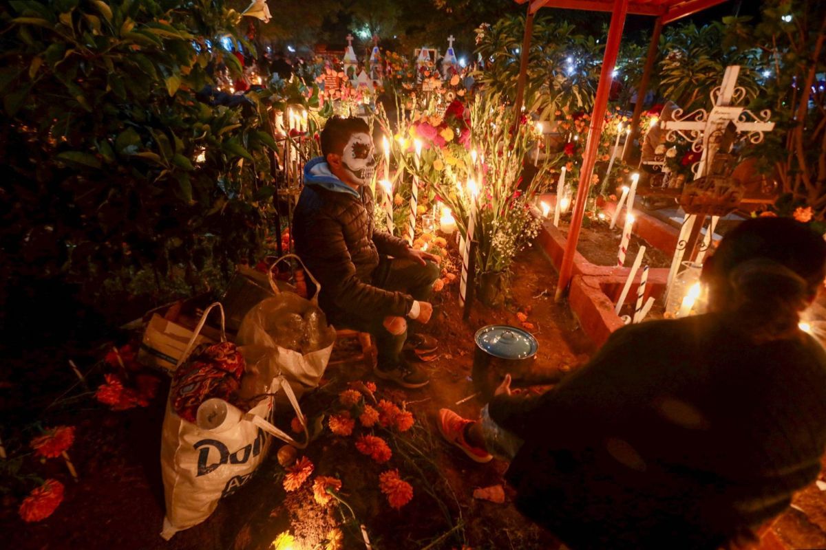 panteones día de muertos oaxaca