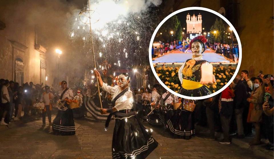 How the Day of the Dead is celebrated in Oaxaca: Magna Comparsa, illuminated pantheons, Muerteada and other main events.