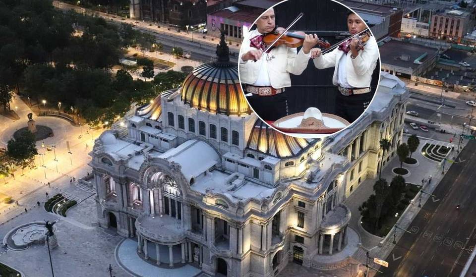Free mariachi concert at the Museo de Bellas Artes during the Night of Museums: note all the details