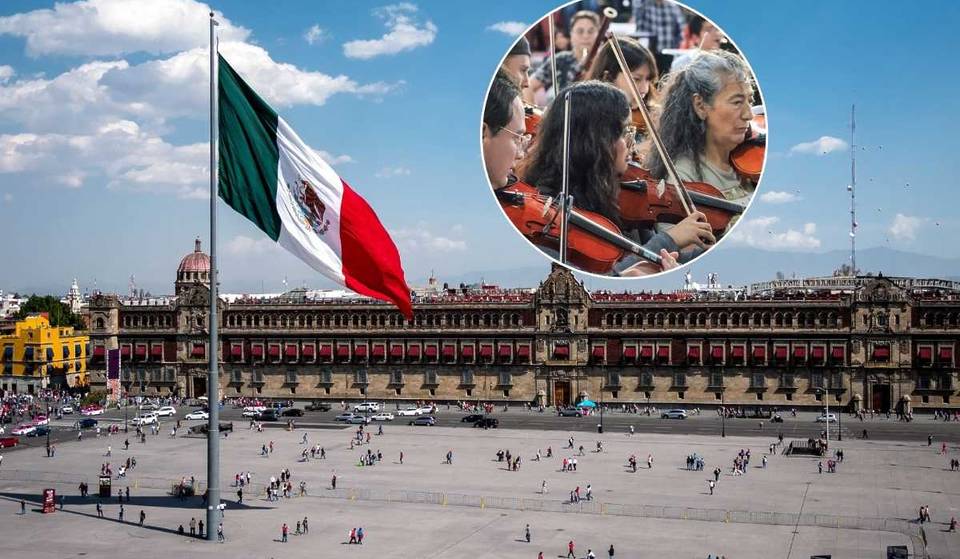 Free concert in the Zócalo this weekend: orchestra will play from cumbias to classical pieces