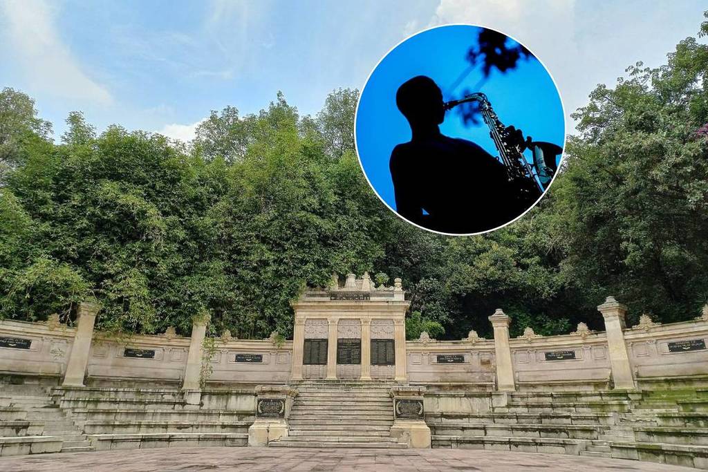 The open-air jazz concert will be at the Monumento al Escuadrón 201 in Chapultepec.