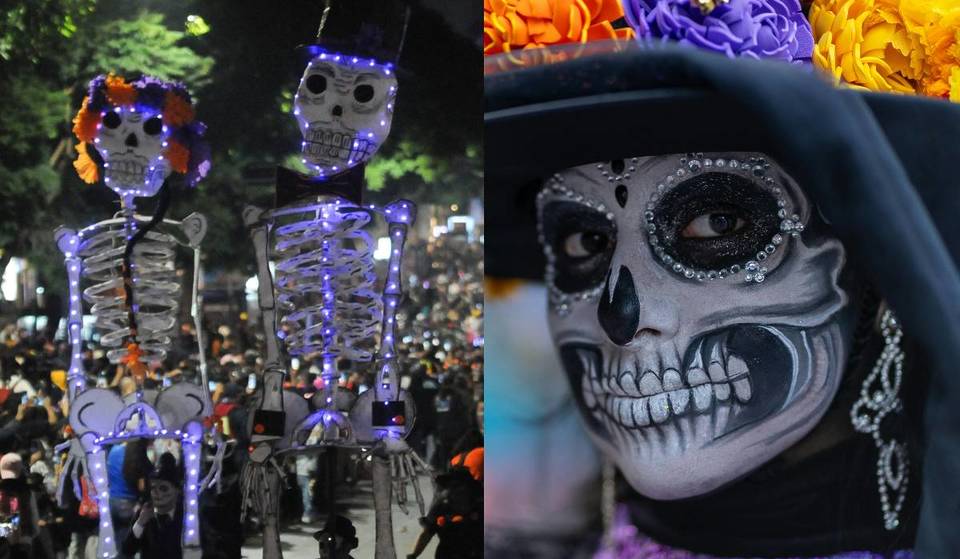 Mega Procesión de Catrinas CDMX: esta es la ruta y horario del desfile que llenará a la ciudad de catrinas