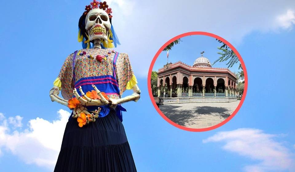Esqueletos de 4 metros, alebrijes y actividades GRATIS en el Festival de Cartonería de Día de Muertos que llegará al Kiosco Morisco
