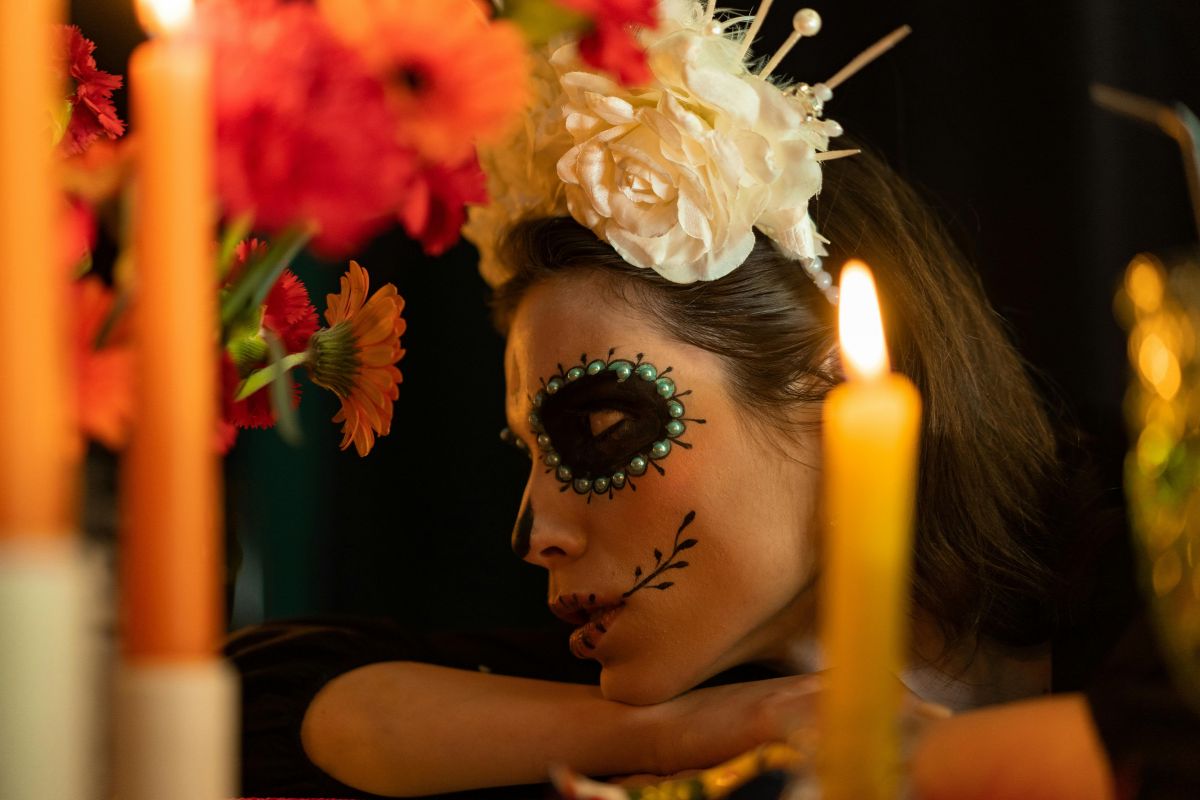 candlelight día de muertos