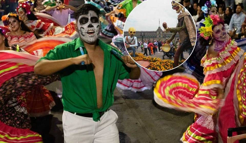 Habrá clase masiva de baile en el Zócalo con catrinas y catrines por Día de Muertos