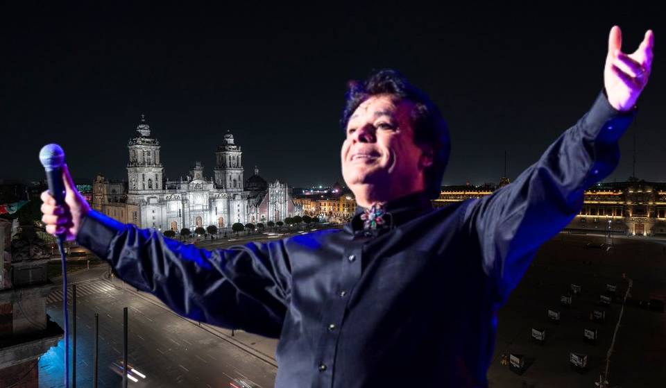 Juan Gabriel’s first concert at Bellas Artes to be screened at the Zócalo: free admission and date confirmed