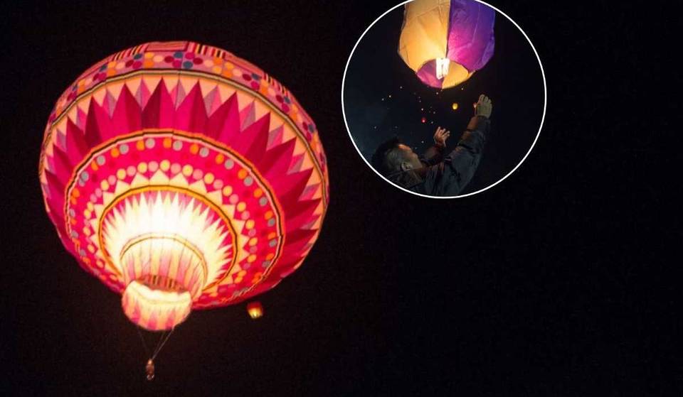 Cantoya balloons will light up the sky on Day of the Dead: lights, color and tradition in this event.