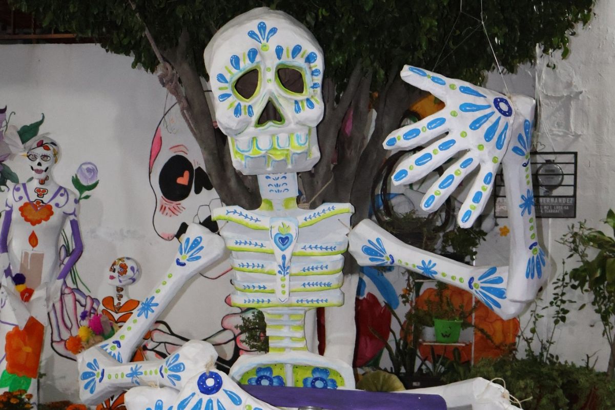 calaveras día de muertos santa cecilia tláhuac