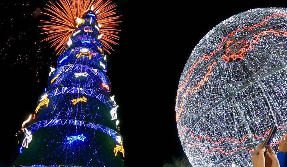 Este árbol navideño de más de 68 metros de altura está a menos de 3 horas de la CDMX y ya puedes visitarlo