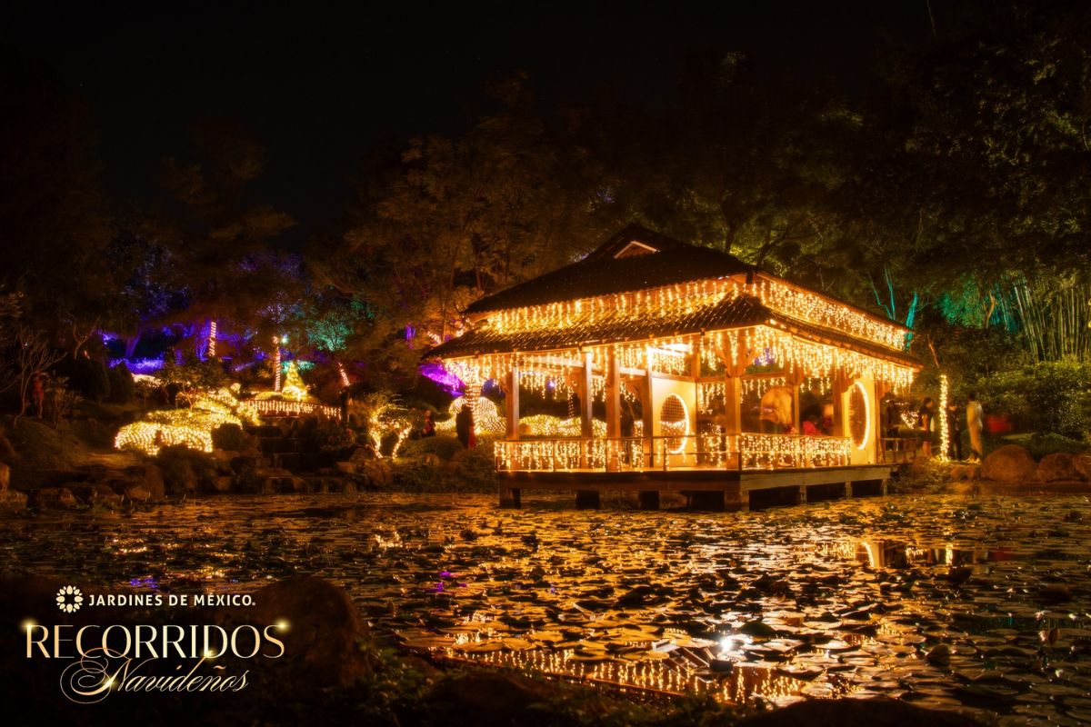 recorridos navideños jardines méxico