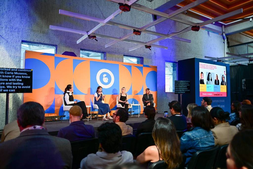 Digital Media and Creators: Joining Forces to Lead the Attention Economy - Irasema Pineda, Ramírez Executive Editor | LATAM Secret Media Network, Miriam Cacho VP Media Secret Media Network She / Her, Fer Jalil Top Content Creator StayOnSocial and Jimena Gadea Senior Talent Manager StayOnSocial