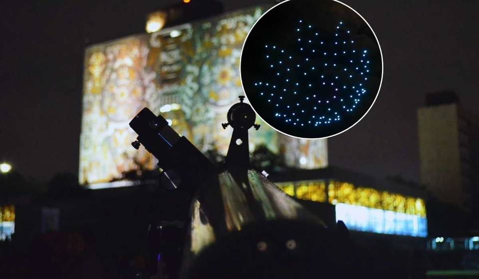 Horario del show de drones en Ciudad Universitaria que iluminará la Noche de las Estrellas 2025