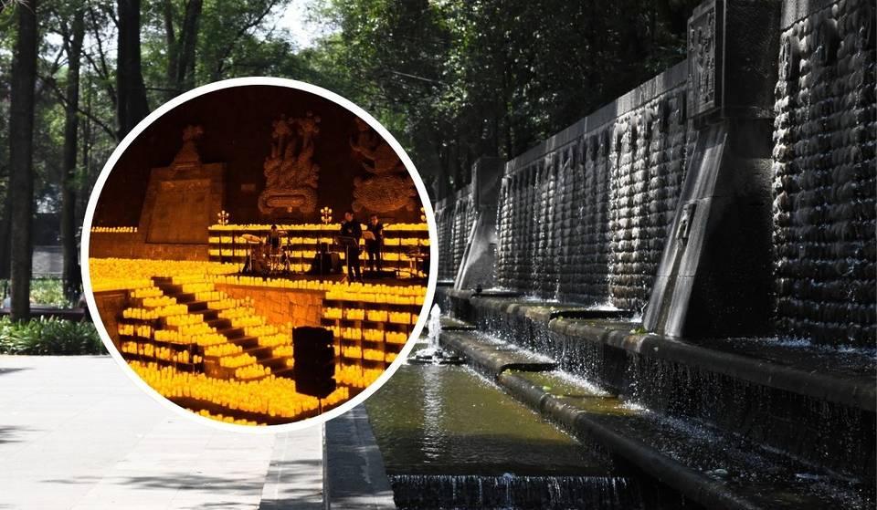 There will be a luminous concert in Chapultepec Park: this Saturday the Monumental Fountain of Nezahualcoyotl will be illuminated.