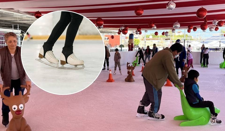 ¿Dónde patinar en CDMX? La pista de hielo de la Miguel Hidalgo abre el 13 de diciembre y estará disponible hasta enero por Navidad