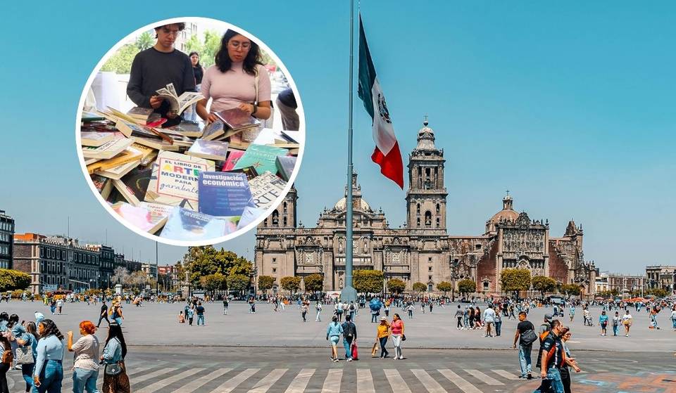 Regalarán libros en el Zócalo de CDMX por un día: Gabriel García Márquez, Mario Benedetti y otros autores