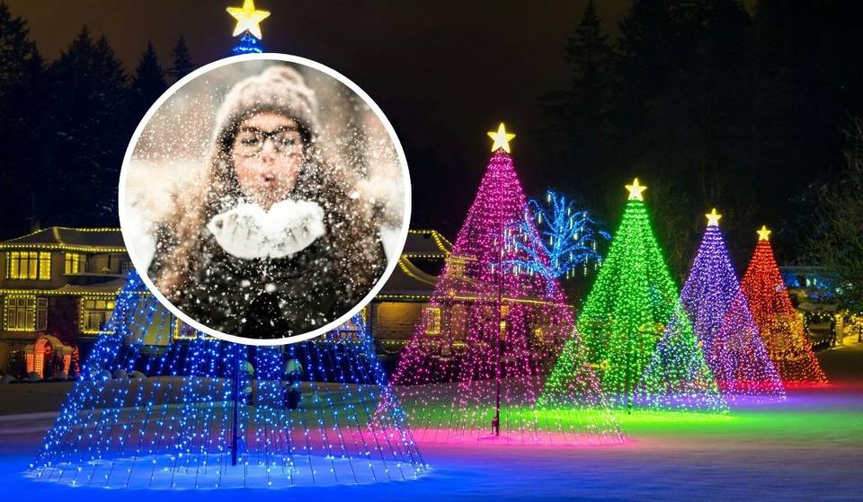 Nieve real, Tren Polar y un recorrido navideño iluminado: esta es la experiencia que te llevará al Polo Norte