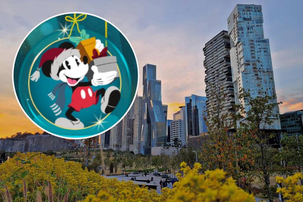 Villa Navideña Disney en La Mexicana