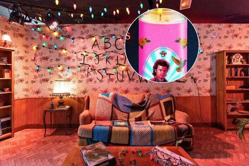 Stranger Things candles in CDMX