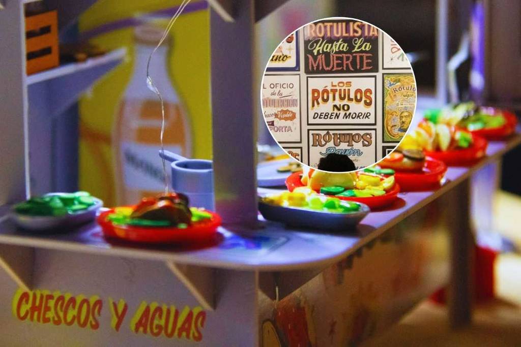 Exposición sobre rótulos en CDMX