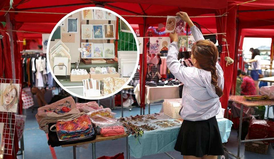Tianguis de dibujo en CDMX con los cuadros, stickers y termos más originales: así es Rayón 2026 en la Roma