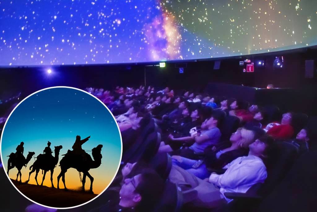 Reyes magos en el Planetario Luis Enrique Erro