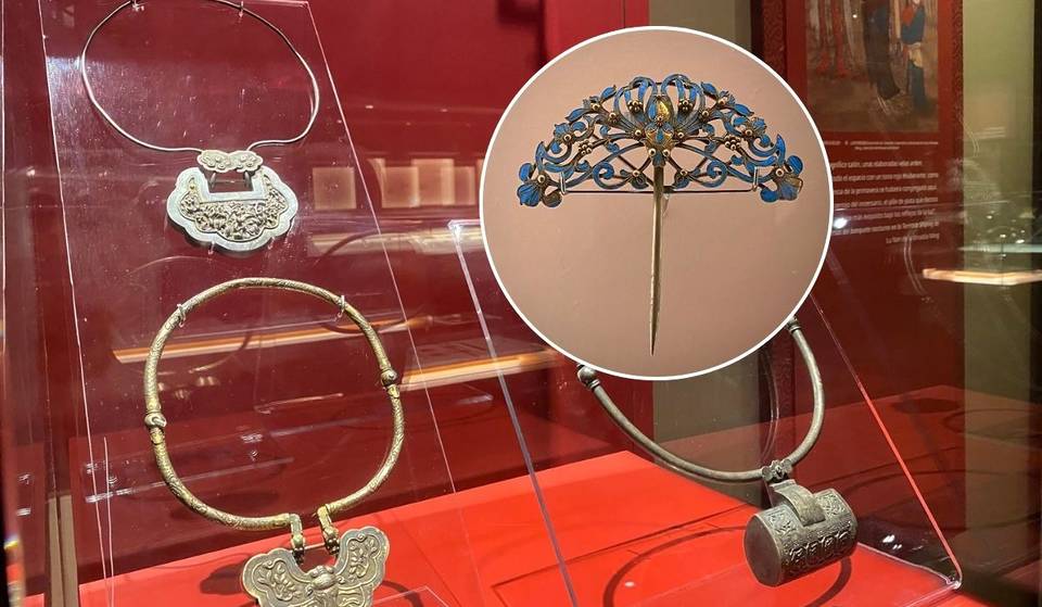 Relicarios budistas, aretes, peinetas y otras joyas finas de plata china en esta exposición de entrada libre