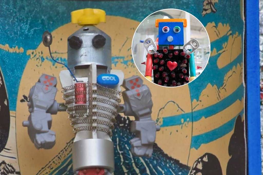 Robot exhibition at the UNAM museum