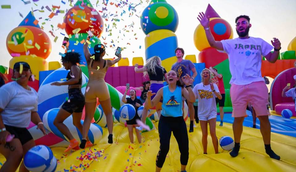 The world’s largest inflatable park says goodbye to Mexico City: last days to jump around in its 15,000 square meters