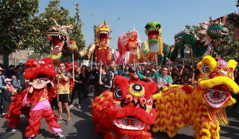 Dragon and lion parade in the Historic Center to celebrate Chinese New Year: date, time, and everything you need to know about this unmissable event.