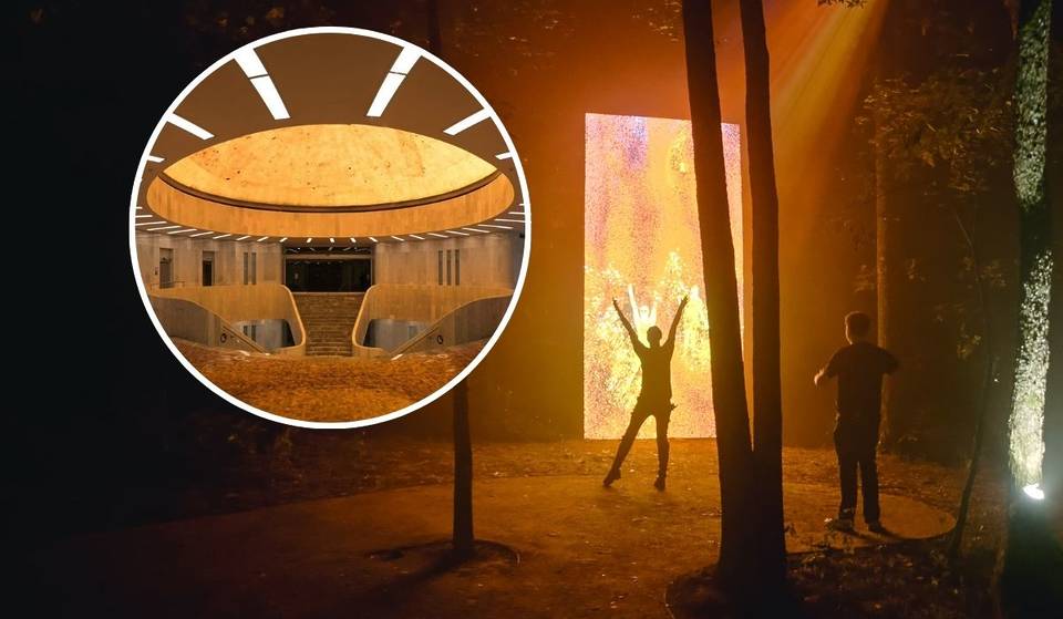 El jardín del Museo de Arte Moderno se ilumina con esta nueva exposición nocturna: las piezas reaccionan con el movimiento de los visitantes