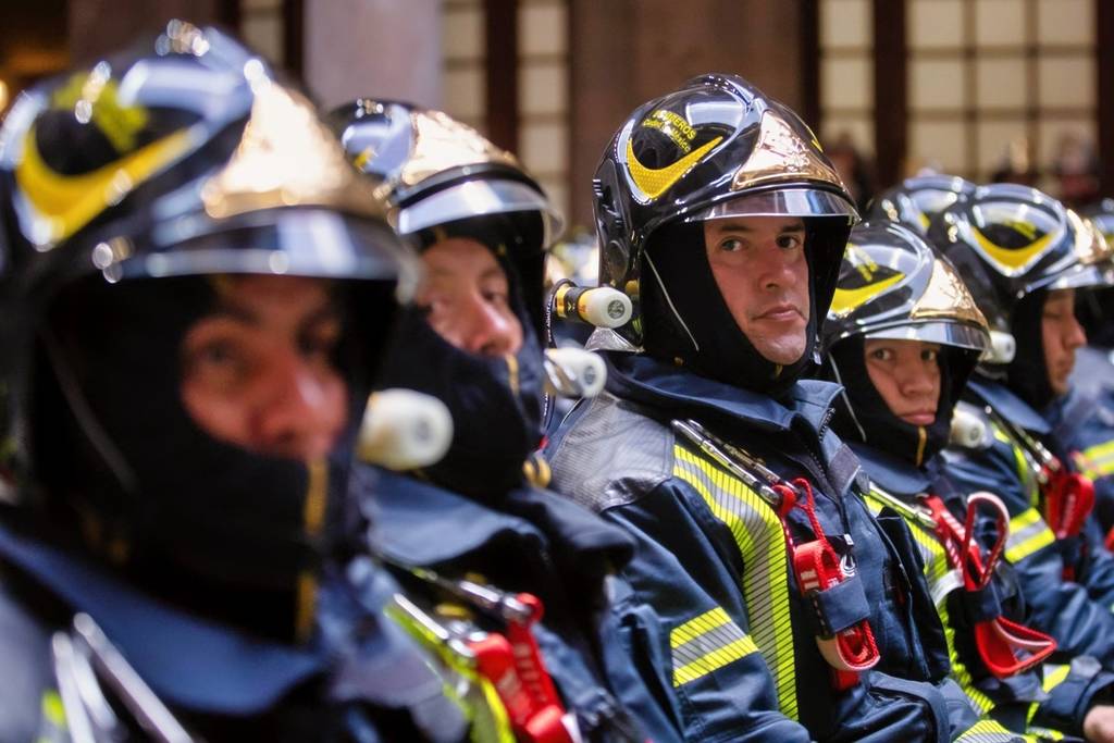 Desfile Día del Bombero en CDMX