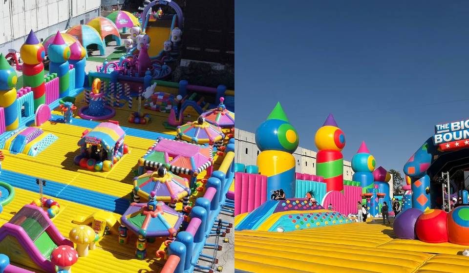 El parque inflable más grande del mundo se despide de CDMX: últimos días para brincar en sus 15,000 metros cuadrados