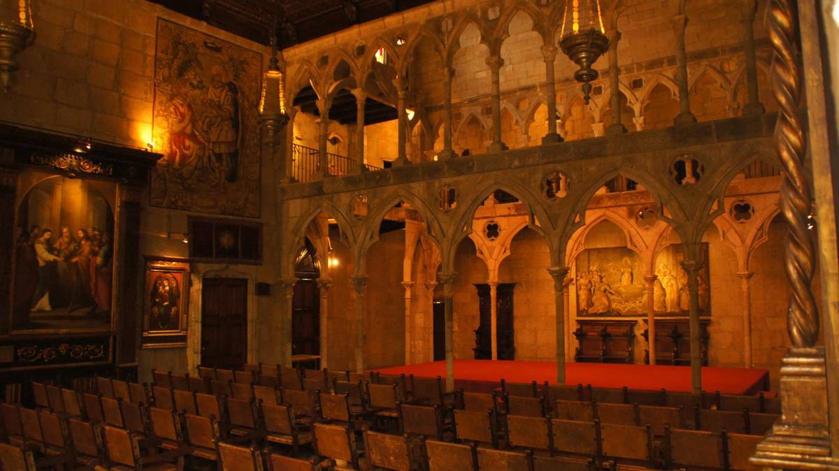 Interior del Centro Cultural Helénico de CDMX.