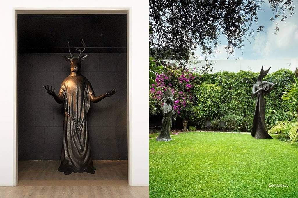 exposición esculturas leonora Carrington cdmx galería consigna