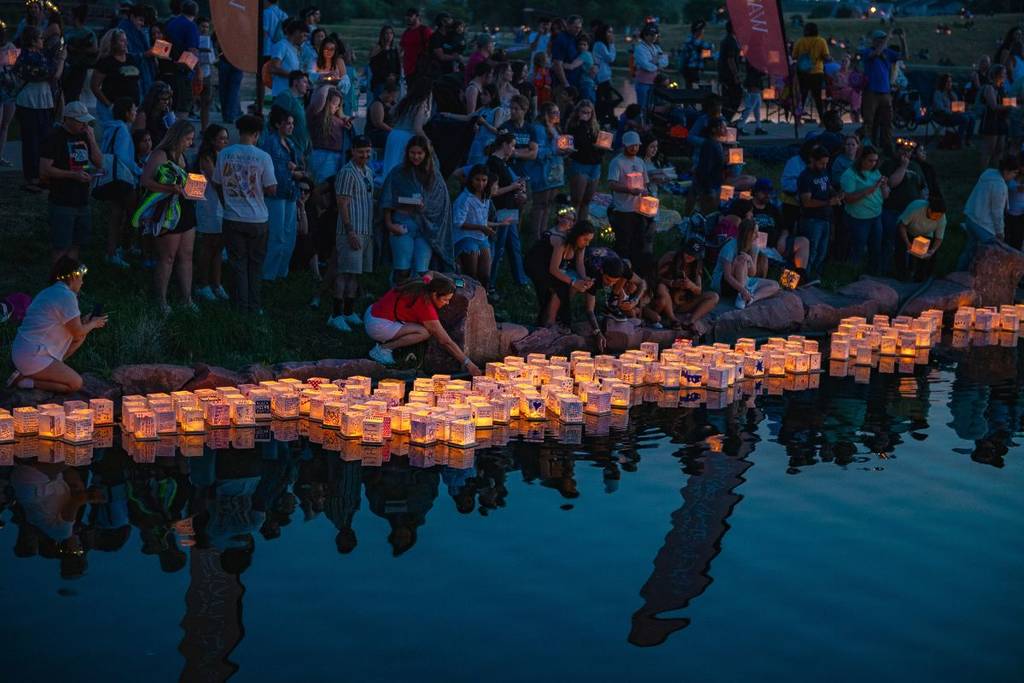 Water Lantern Festival linternas flotantes Chapultepec